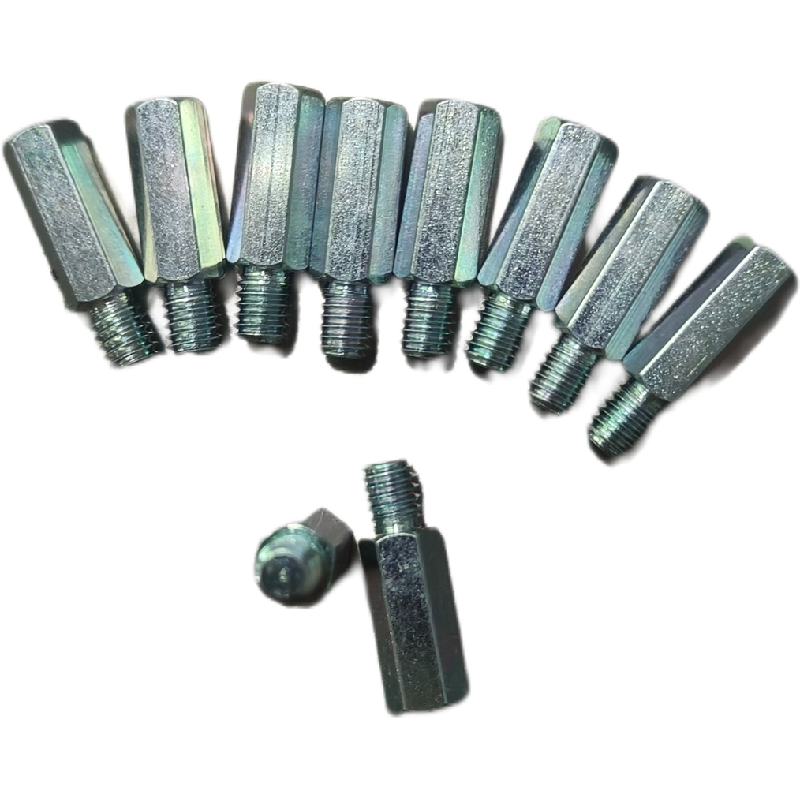 M4 (12+5) Blue Zinc Step Stud