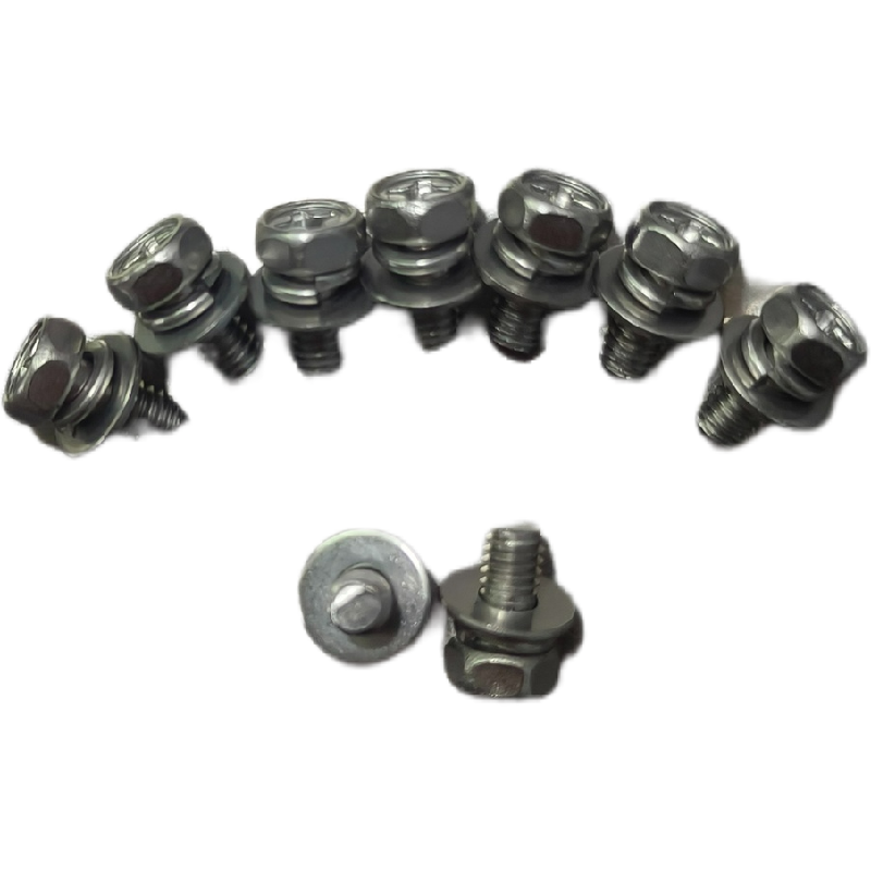 HM4x8 SUS304 Three-Piece Combination Screw