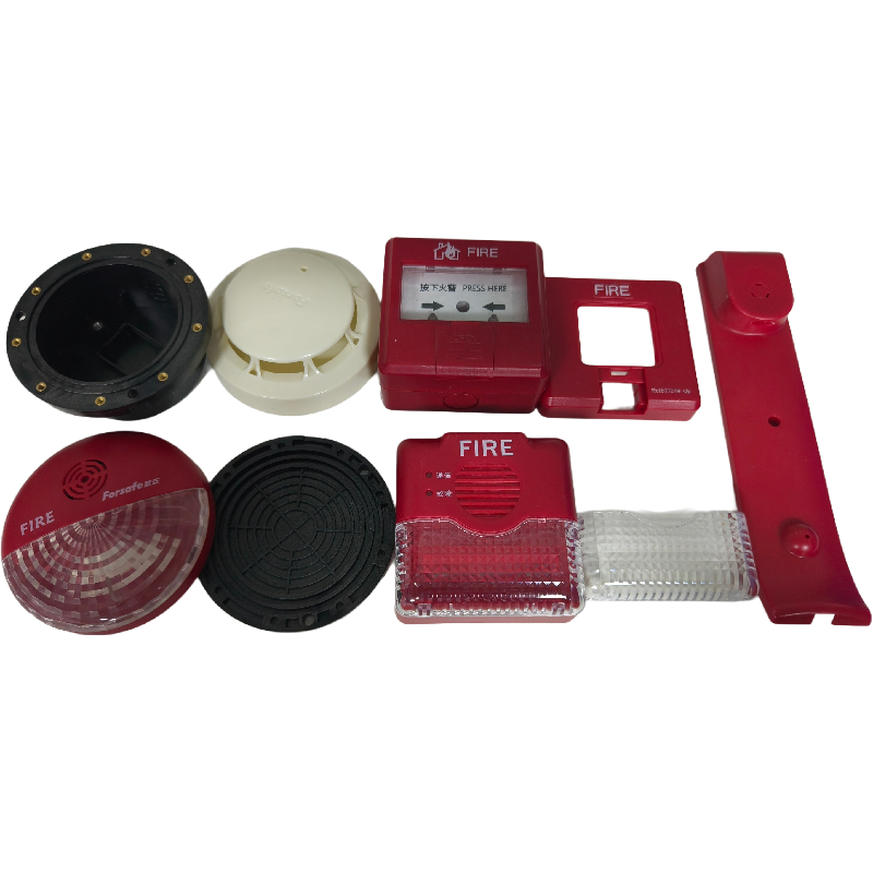 Industrial Fire Alarm Injection Molded Housing Components